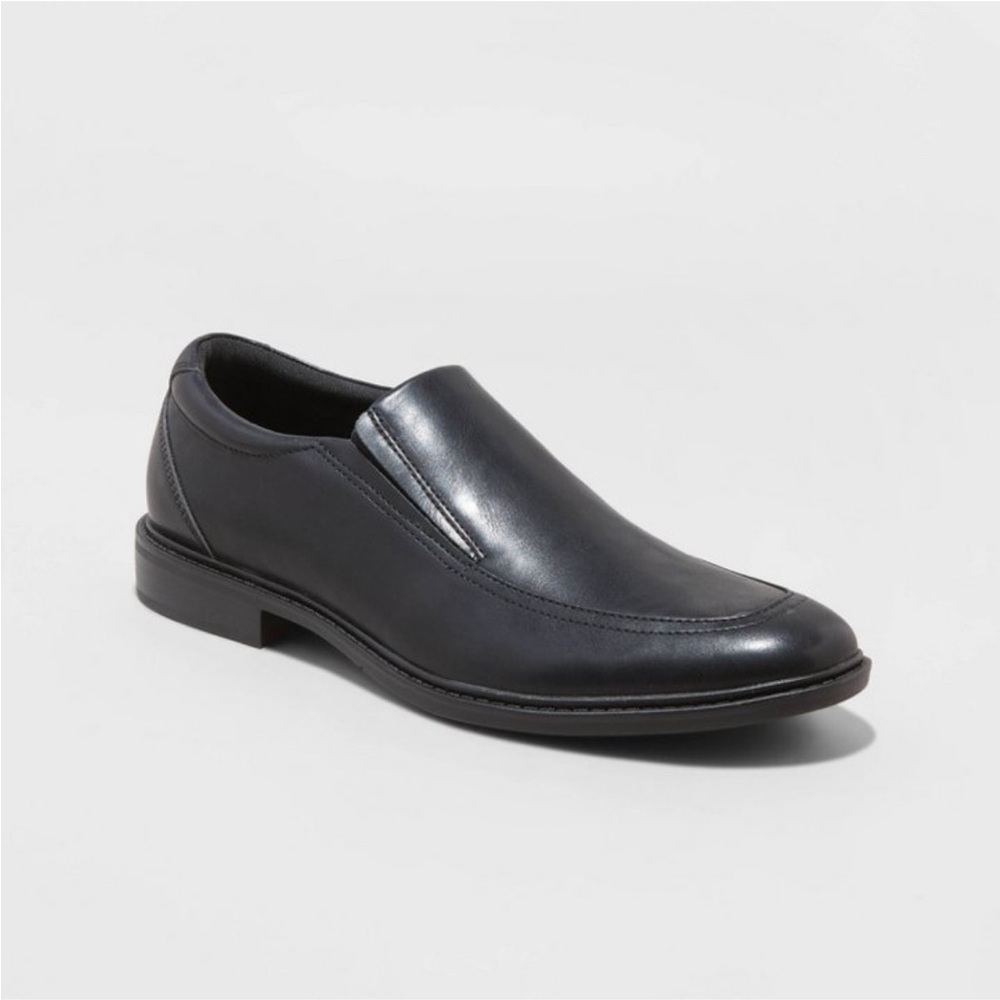 Men's Toby Loafer Dress Shoes - Goodfellow & Com Black 12 new